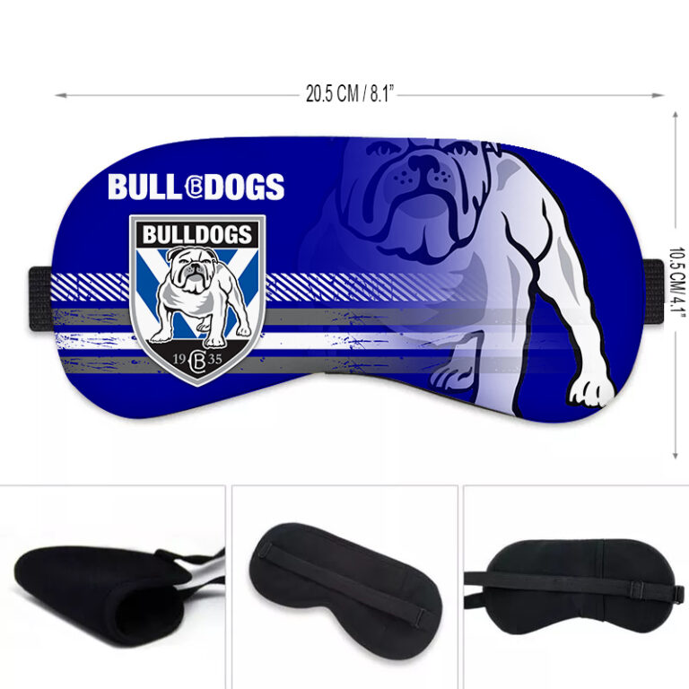 NRL Canterbury Bankstown Bulldogs Sleep Mask