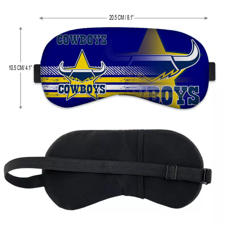 NRL North Queensland Cowboys Sleep Mask