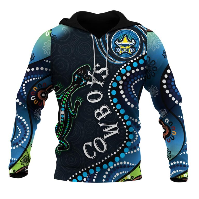 NRL North Queensland Cowboys 3D Printing | Hoodie/Zip/T-Shirt/Long Sleeve