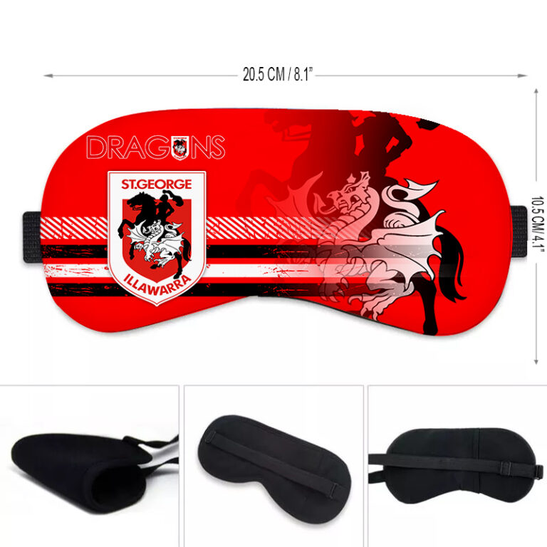 NRL St. George Illawarra Dragons Sleep Mask