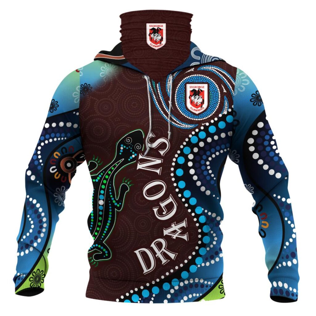 NRL St George Illawarra Dragons . 3D Printing | Hoodie/Zip/T-Shirt/Long Sleeve