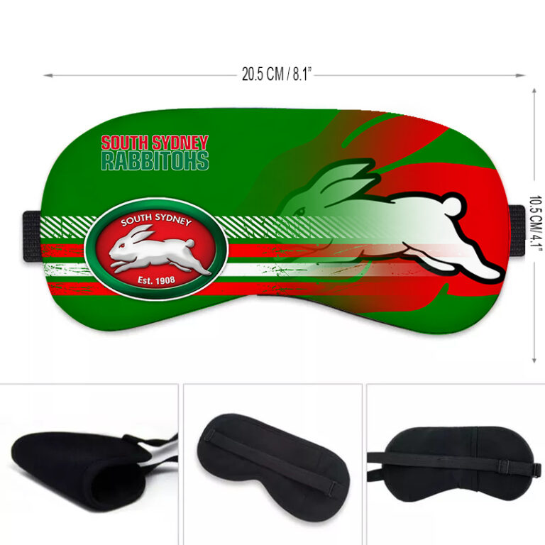 NRL South Sydney Rabbitohs Sleep Mask