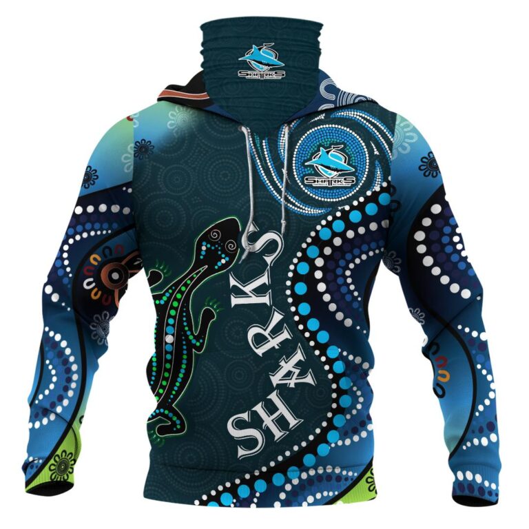 NRL Cronulla-Sutherland Sharks 3D Printing | Hoodie/Zip/T-Shirt/Long Sleeve