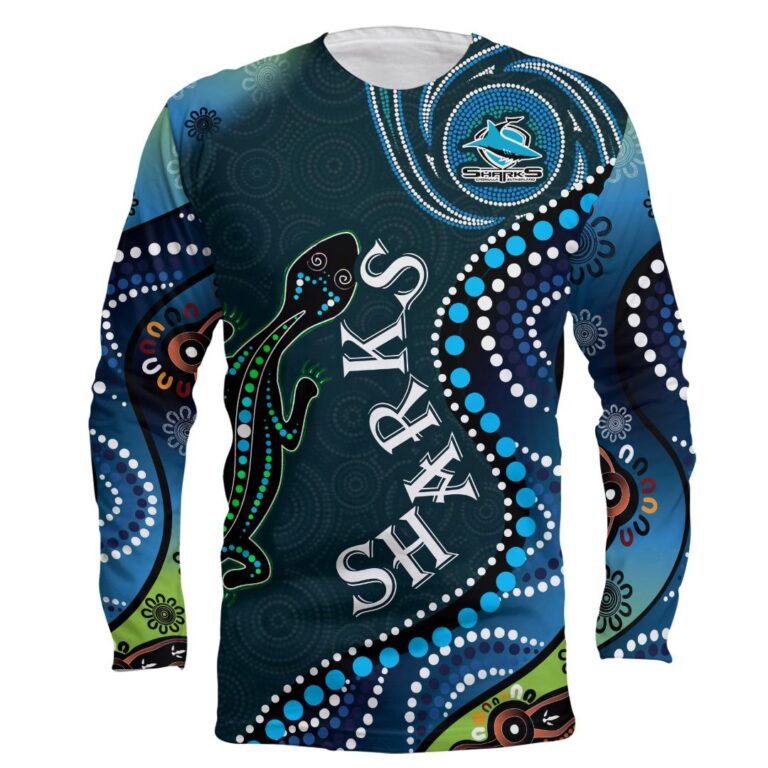 NRL Cronulla-Sutherland Sharks 3D Printing | Hoodie/Zip/T-Shirt/Long Sleeve