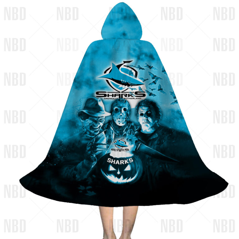 NRL Cronulla-Sutherland Sharks 3D Printing | Adult/Kid/Preschool Cloak