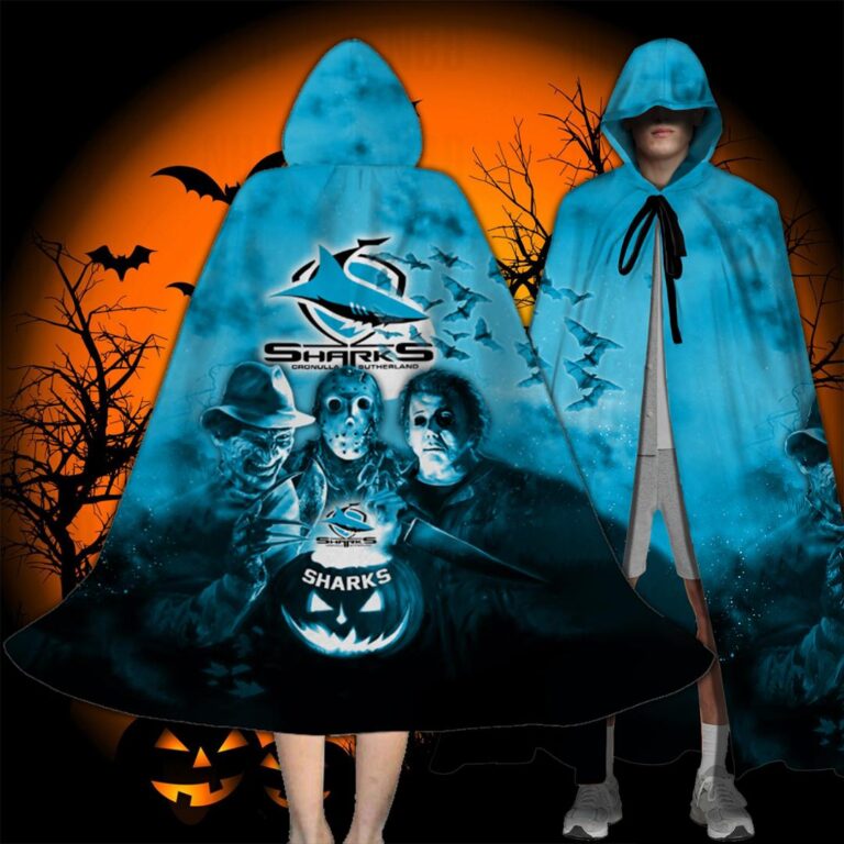 NRL Cronulla-Sutherland Sharks 3D Printing | Adult/Kid/Preschool Cloak