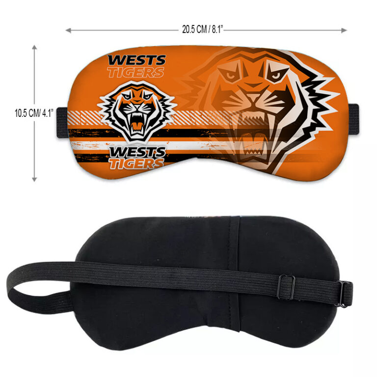 NRL Wests Tigers Sleep Mask