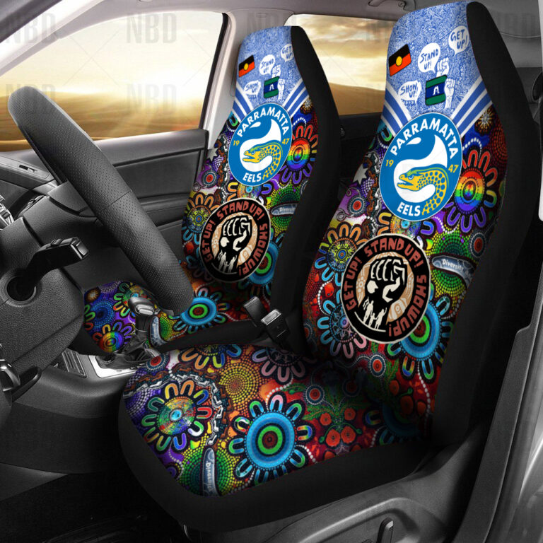 NRL Parramatta Eels | Seat Belt | Steering | Car Seat Covers