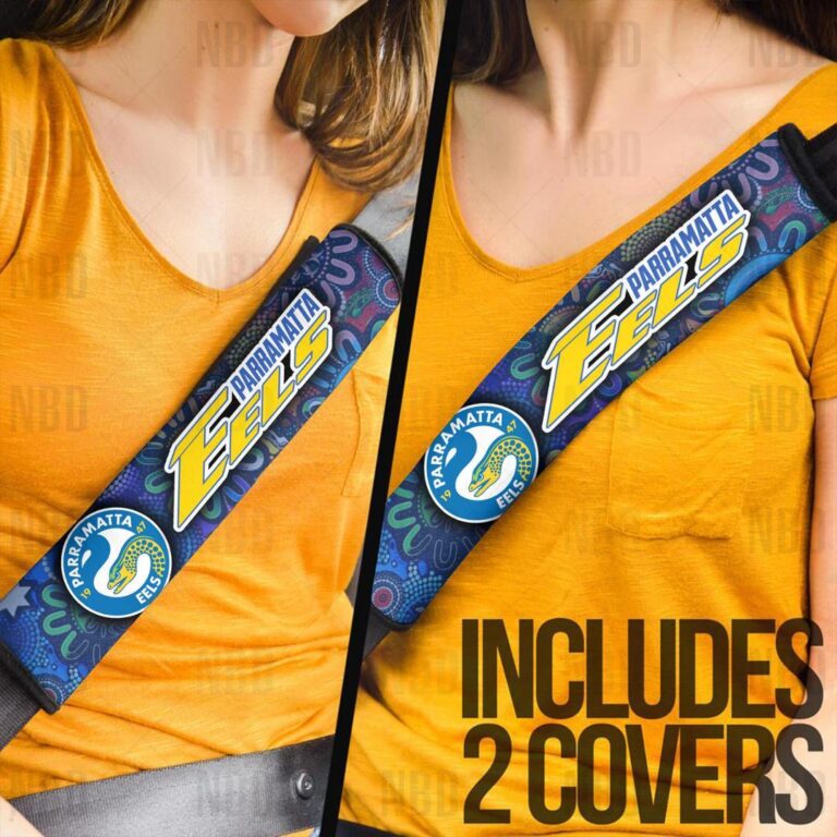 NRL Parramatta Eels | Seat Belt | Steering | Car Seat Covers