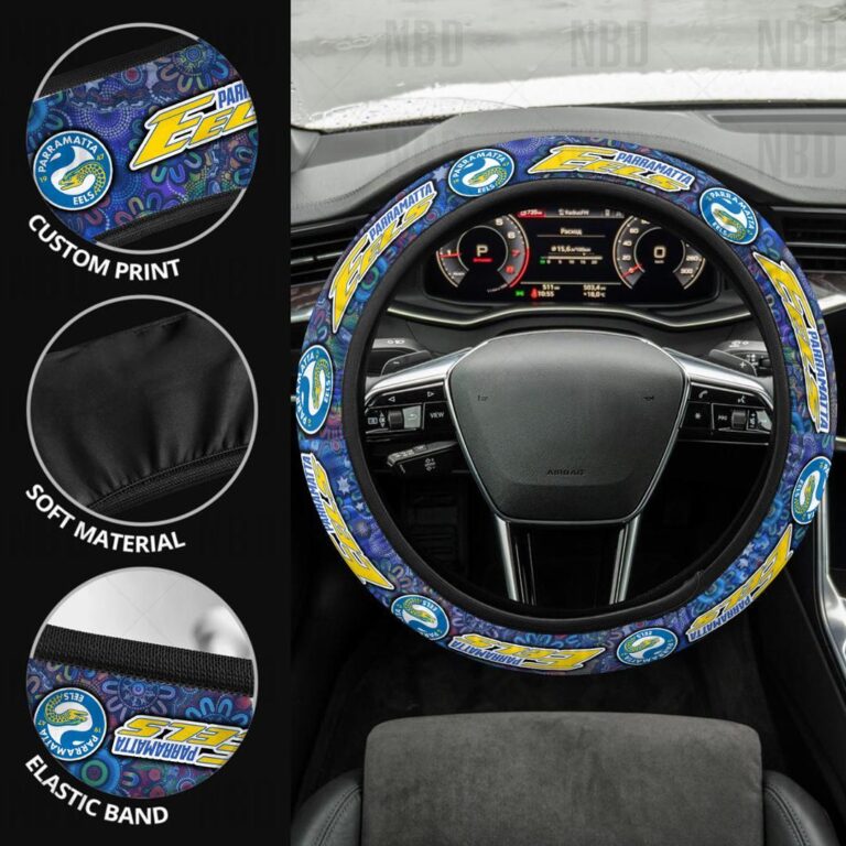 NRL Parramatta Eels | Seat Belt | Steering | Car Seat Covers