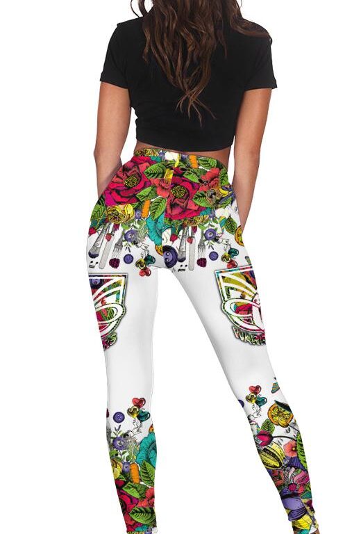 NRL New Zealand Warriors | Women's Criss Cross Tanktop/Hollow Tank Top/Legging