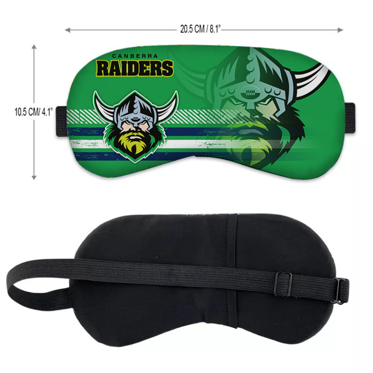 NRL Canberra Raiders Sleep Mask