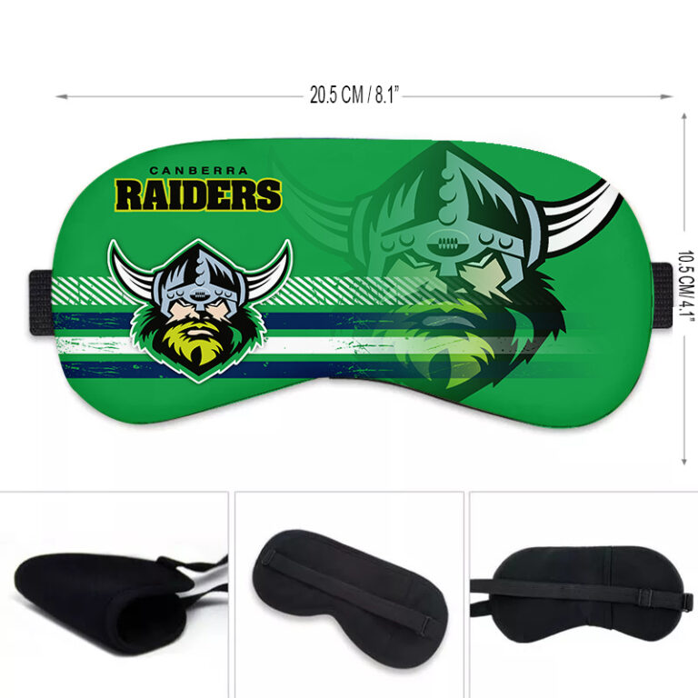 NRL Canberra Raiders Sleep Mask