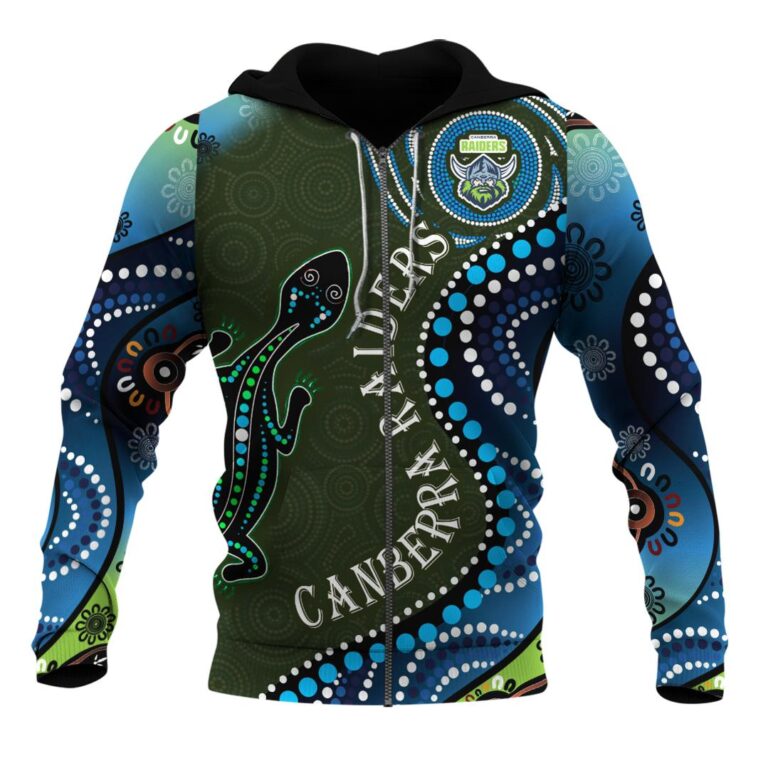 NRL Canberra Raiders 3D Printing | Hoodie/Zip/T-Shirt/Long Sleeve