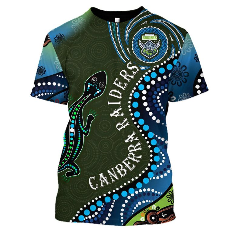 NRL Canberra Raiders 3D Printing | Hoodie/Zip/T-Shirt/Long Sleeve
