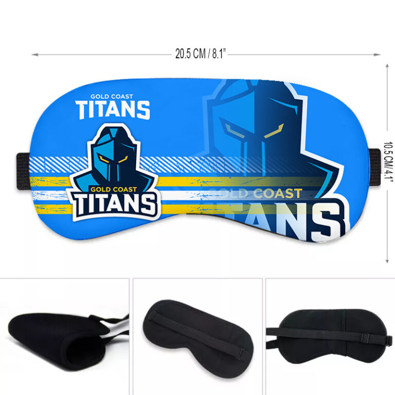 NRL Gold Coast Titans Sleep Mask