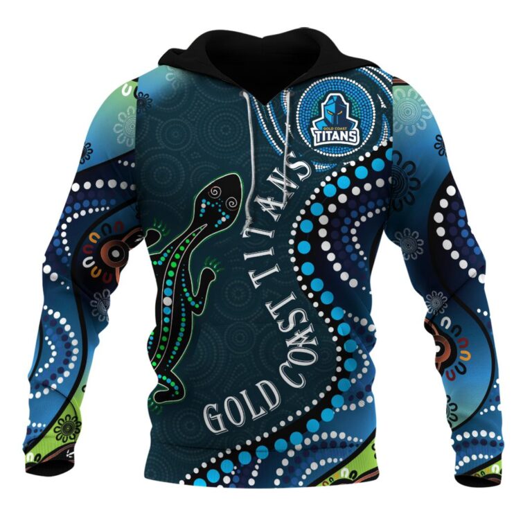NRL Gold Coast Titans 3D Printing | Hoodie/Zip/T-Shirt/Long Sleeve