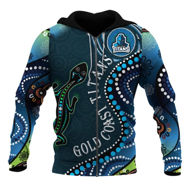 NRL Gold Coast Titans 3D Printing | Hoodie/Zip/T-Shirt/Long Sleeve