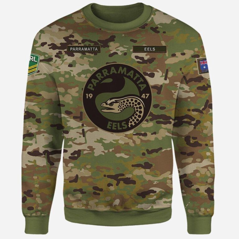 NRL-11-Parramatta Eels Hoodie/T-Shirt/Zipper/Sweatshirt