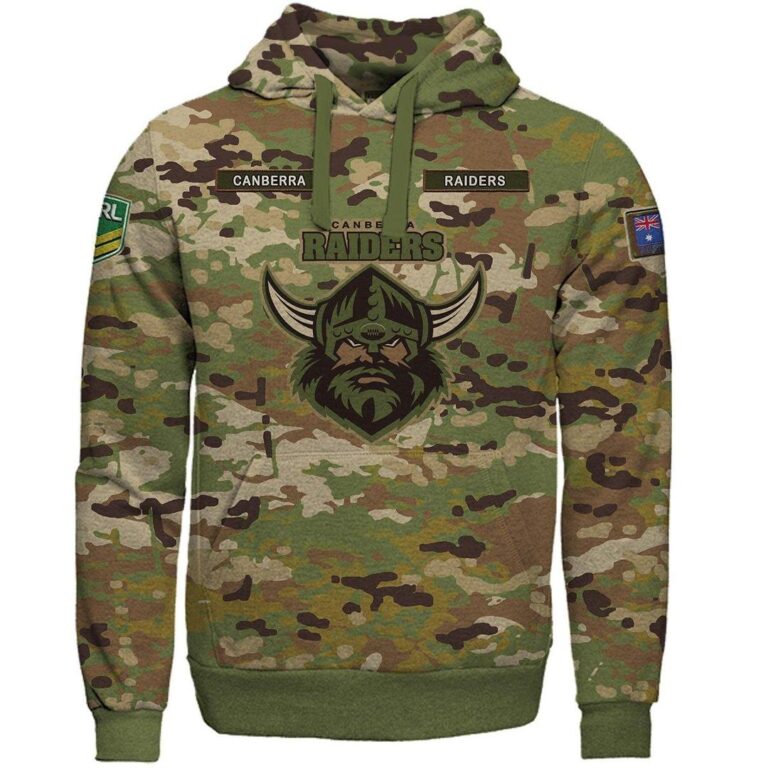 NRL-02-Canberra Raiders Hoodie/T-Shirt/Zipper/Sweatshirt