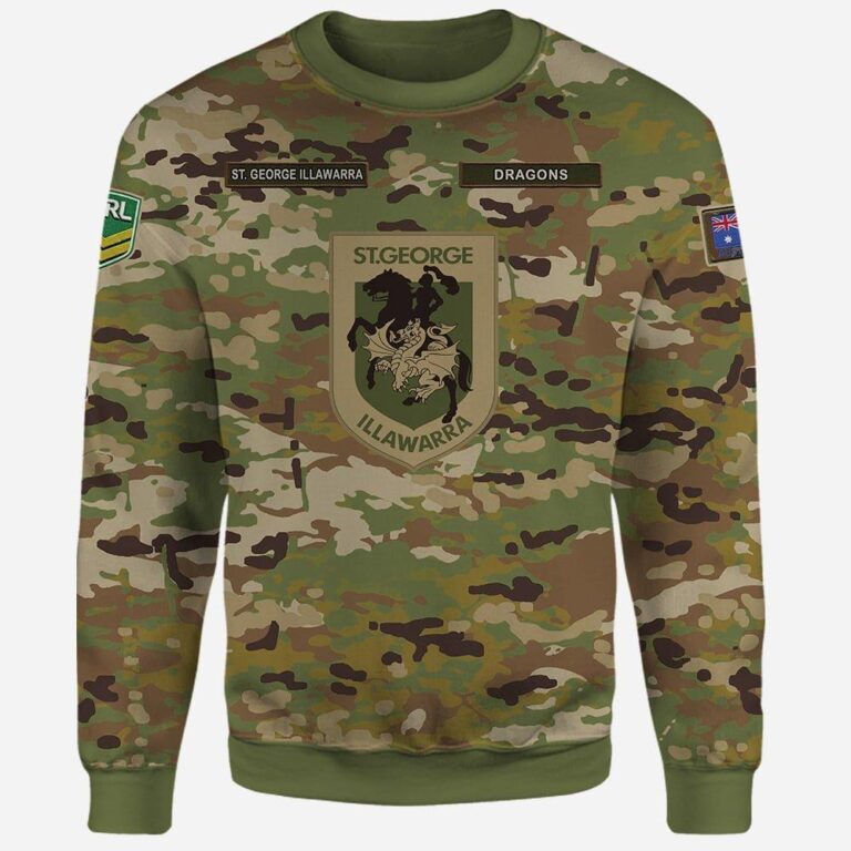 NRL-14-St. George Illawarra Dragons Hoodie/T-Shirt/Zipper/Sweatshirt