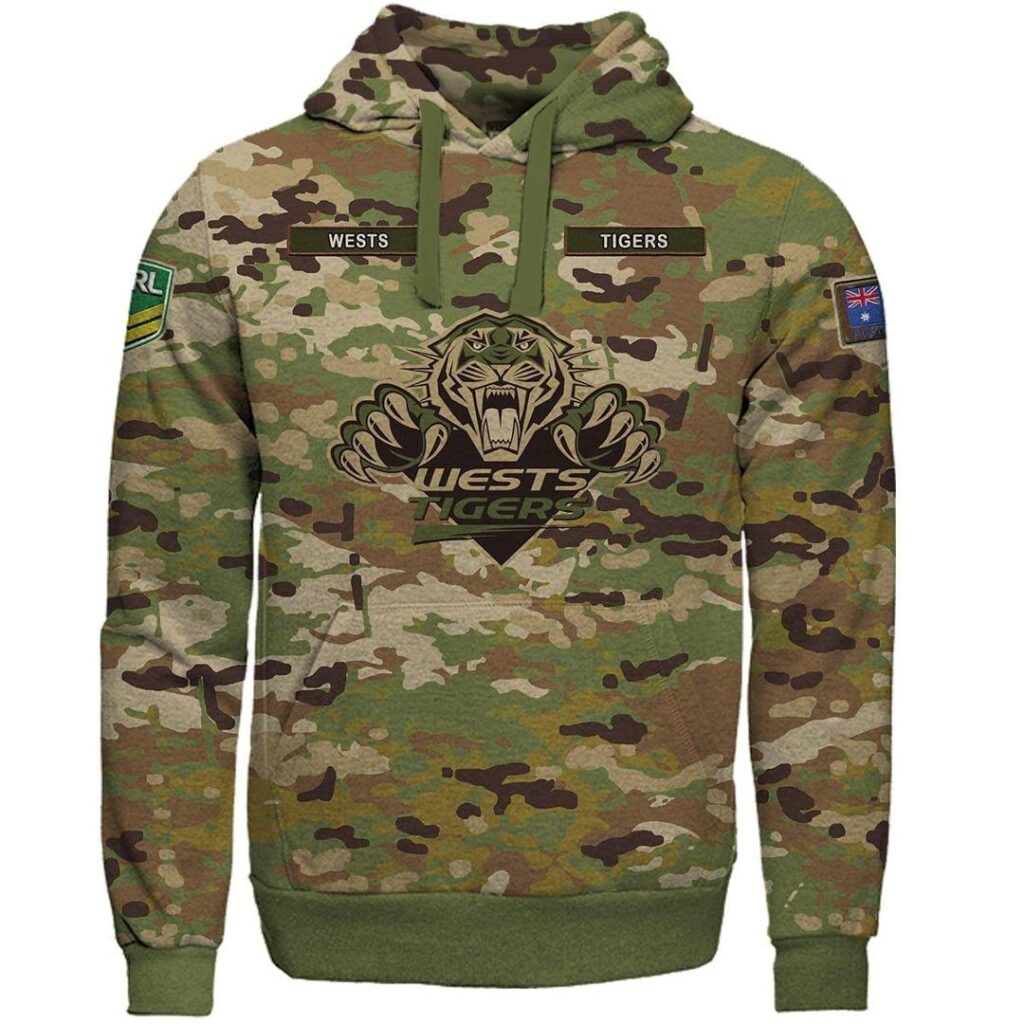 NRL-16-Wests Tigers Hoodie/T-Shirt/Zipper/Sweatshirt