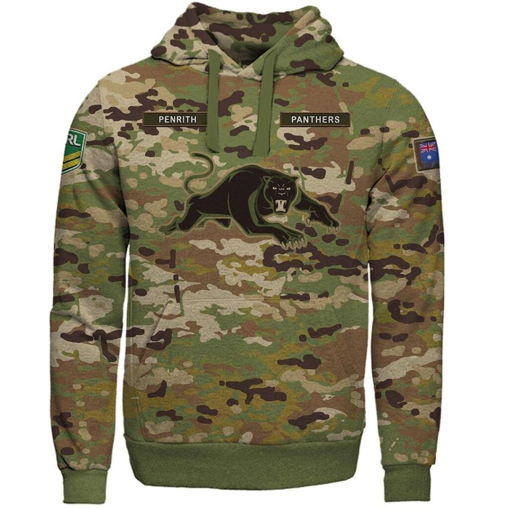 NRL-12-Penrith Panthers Hoodie/T-Shirt/Zipper/Sweatshirt