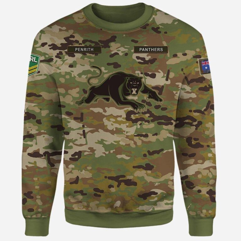 NRL-12-Penrith Panthers Hoodie/T-Shirt/Zipper/Sweatshirt