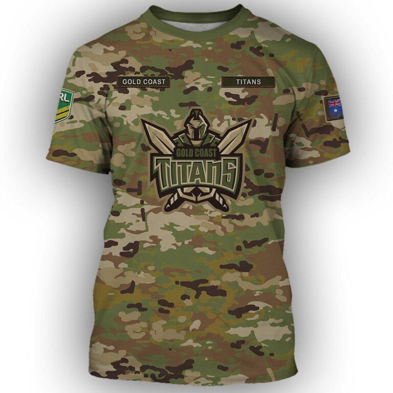 NRL-05-Gold Coast Titans Hoodie/T-Shirt/Zipper/Sweatshirt