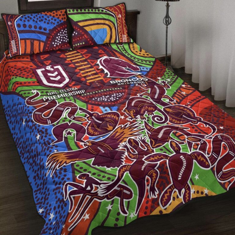 National Rugby League store - Loyal fans of Brisbane Broncos's Quilt + 1/2 Pillow Cases:vintage National Rugby League suit,uniform,apparel,shirts,merch,hoodie,jackets,shorts,sweatshirt,outfits,clothes