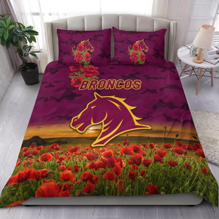 National Rugby League store - Loyal fans of Brisbane Broncos's Bedding Duvet Cover + 1/2 Pillow Cases:vintage National Rugby League suit,uniform,apparel,shirts,merch,hoodie,jackets,shorts,sweatshirt,outfits,clothes