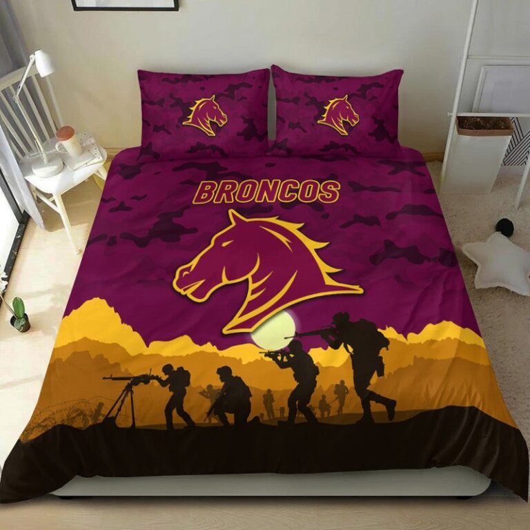 National Rugby League store - Loyal fans of Brisbane Broncos's Bedding Duvet Cover + 1/2 Pillow Cases:vintage National Rugby League suit,uniform,apparel,shirts,merch,hoodie,jackets,shorts,sweatshirt,outfits,clothes