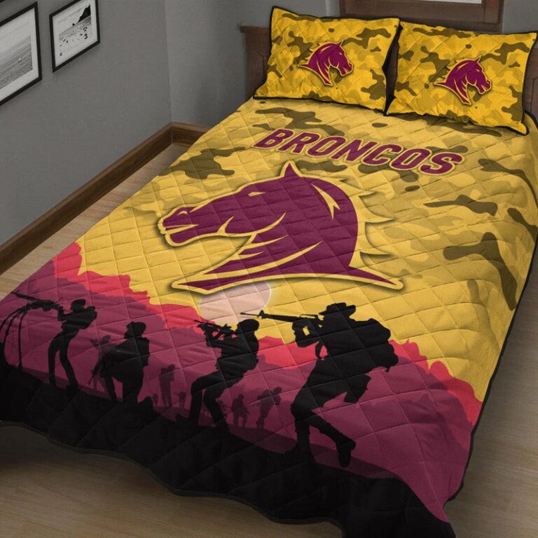 National Rugby League store - Loyal fans of Brisbane Broncos's Quilt + 1/2 Pillow Cases:vintage National Rugby League suit,uniform,apparel,shirts,merch,hoodie,jackets,shorts,sweatshirt,outfits,clothes