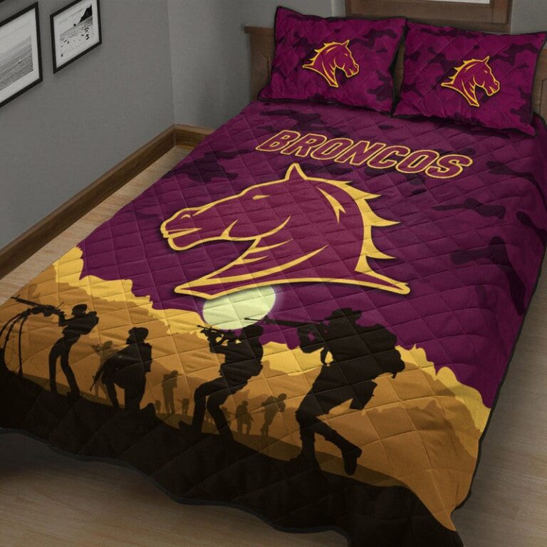 National Rugby League store - Loyal fans of Brisbane Broncos's Quilt + 1/2 Pillow Cases:vintage National Rugby League suit,uniform,apparel,shirts,merch,hoodie,jackets,shorts,sweatshirt,outfits,clothes