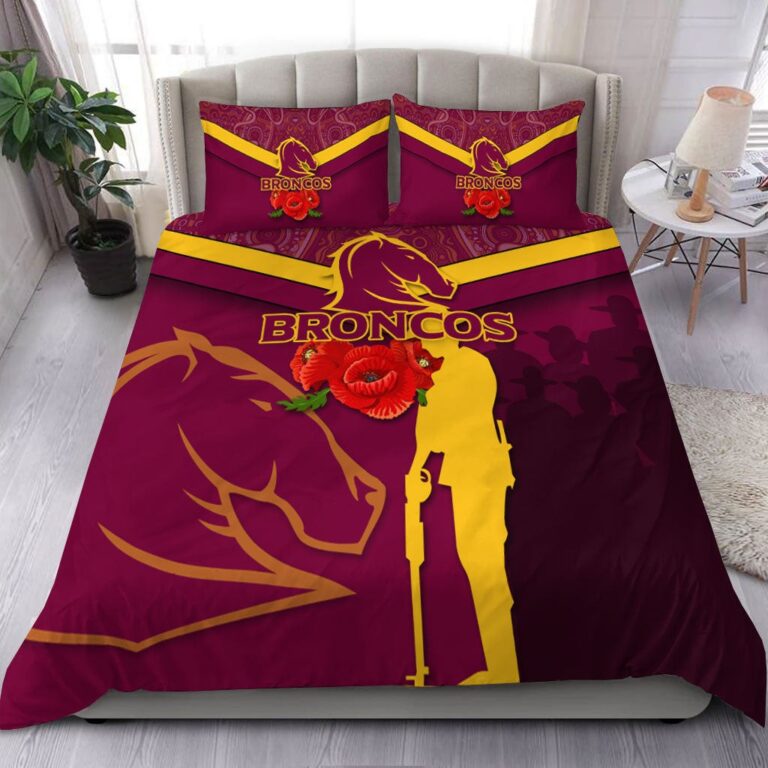 National Rugby League store - Loyal fans of Brisbane Broncos's Bedding Duvet Cover + 1/2 Pillow Cases:vintage National Rugby League suit,uniform,apparel,shirts,merch,hoodie,jackets,shorts,sweatshirt,outfits,clothes