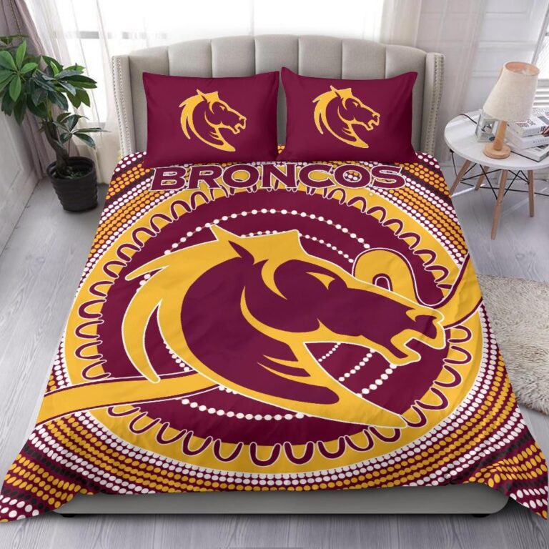 National Rugby League store - Loyal fans of Brisbane Broncos's Bedding Duvet Cover + 1/2 Pillow Cases:vintage National Rugby League suit,uniform,apparel,shirts,merch,hoodie,jackets,shorts,sweatshirt,outfits,clothes