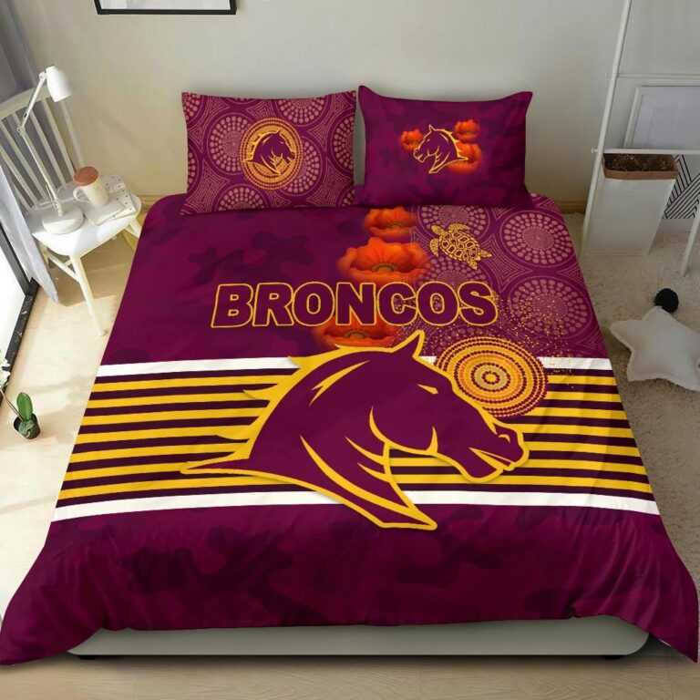 National Rugby League store - Loyal fans of Brisbane Broncos's Bedding Duvet Cover + 1/2 Pillow Cases:vintage National Rugby League suit,uniform,apparel,shirts,merch,hoodie,jackets,shorts,sweatshirt,outfits,clothes