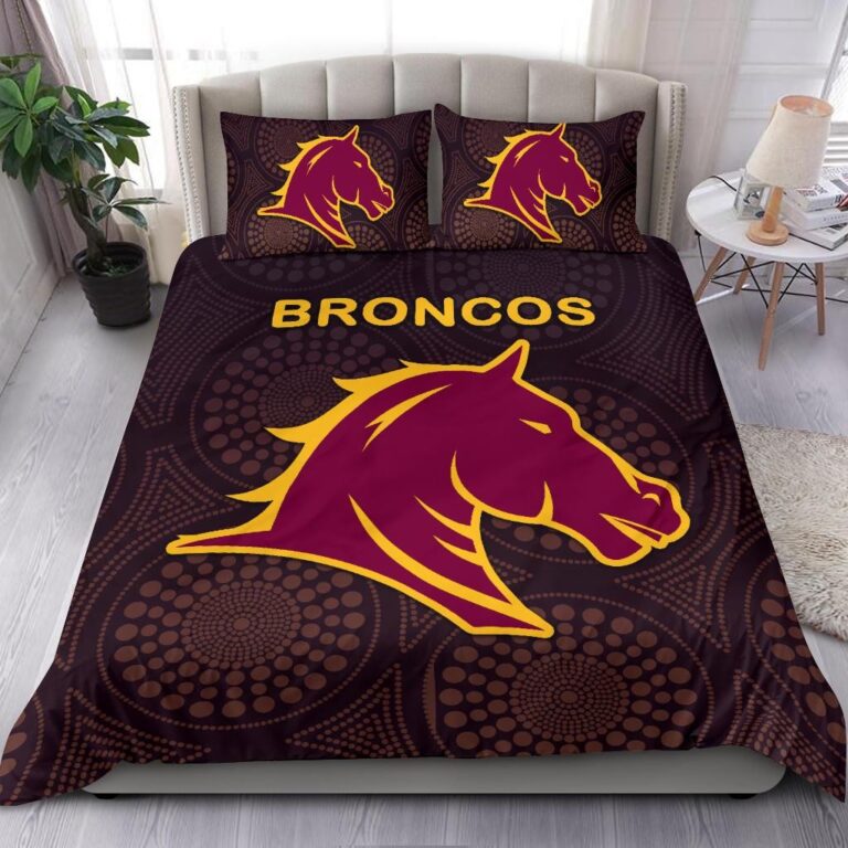 National Rugby League store - Loyal fans of Brisbane Broncos's Bedding Duvet Cover + 1/2 Pillow Cases:vintage National Rugby League suit,uniform,apparel,shirts,merch,hoodie,jackets,shorts,sweatshirt,outfits,clothes