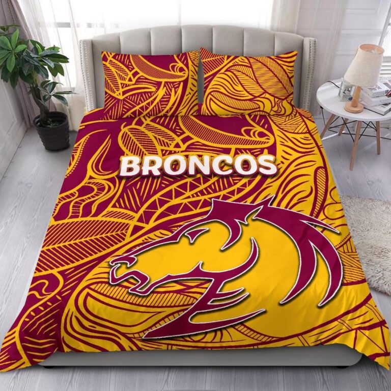 National Rugby League store - Loyal fans of Brisbane Broncos's Bedding Duvet Cover + 1/2 Pillow Cases:vintage National Rugby League suit,uniform,apparel,shirts,merch,hoodie,jackets,shorts,sweatshirt,outfits,clothes