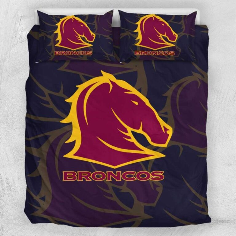 National Rugby League store - Loyal fans of Brisbane Broncos's Bedding Duvet Cover + 1/2 Pillow Cases:vintage National Rugby League suit,uniform,apparel,shirts,merch,hoodie,jackets,shorts,sweatshirt,outfits,clothes