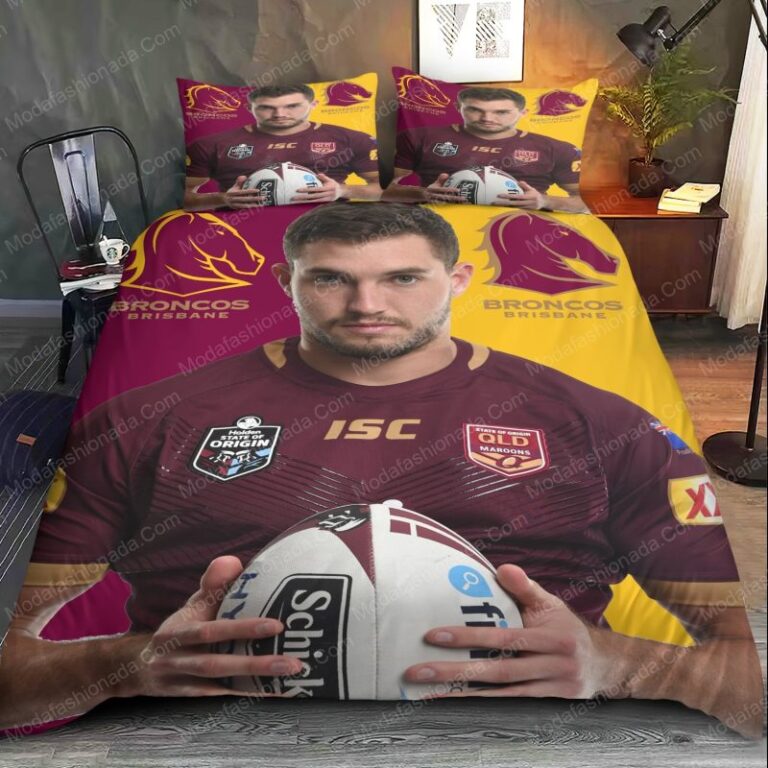 National Rugby League store - Loyal fans of Brisbane Broncos's Bedding Duvet Cover + 1/2 Pillow Cases:vintage National Rugby League suit,uniform,apparel,shirts,merch,hoodie,jackets,shorts,sweatshirt,outfits,clothes