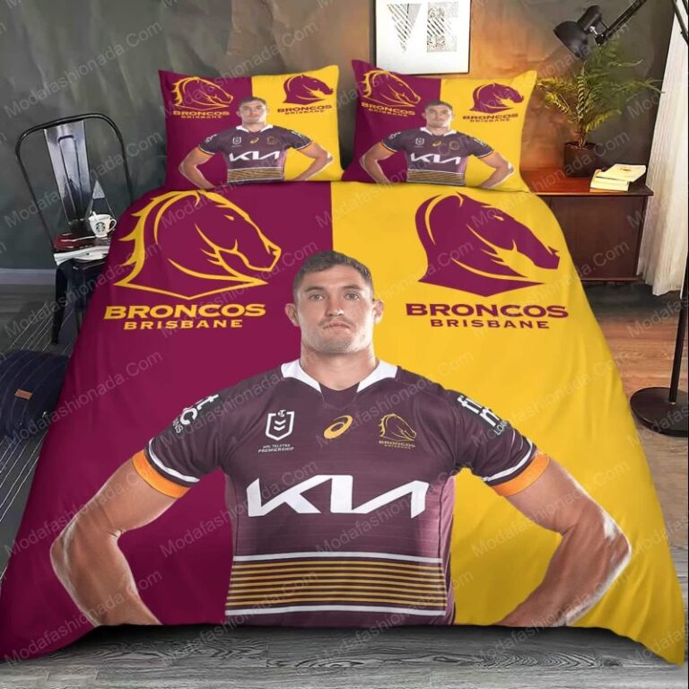 National Rugby League store - Loyal fans of Brisbane Broncos's Bedding Duvet Cover + 1/2 Pillow Cases:vintage National Rugby League suit,uniform,apparel,shirts,merch,hoodie,jackets,shorts,sweatshirt,outfits,clothes