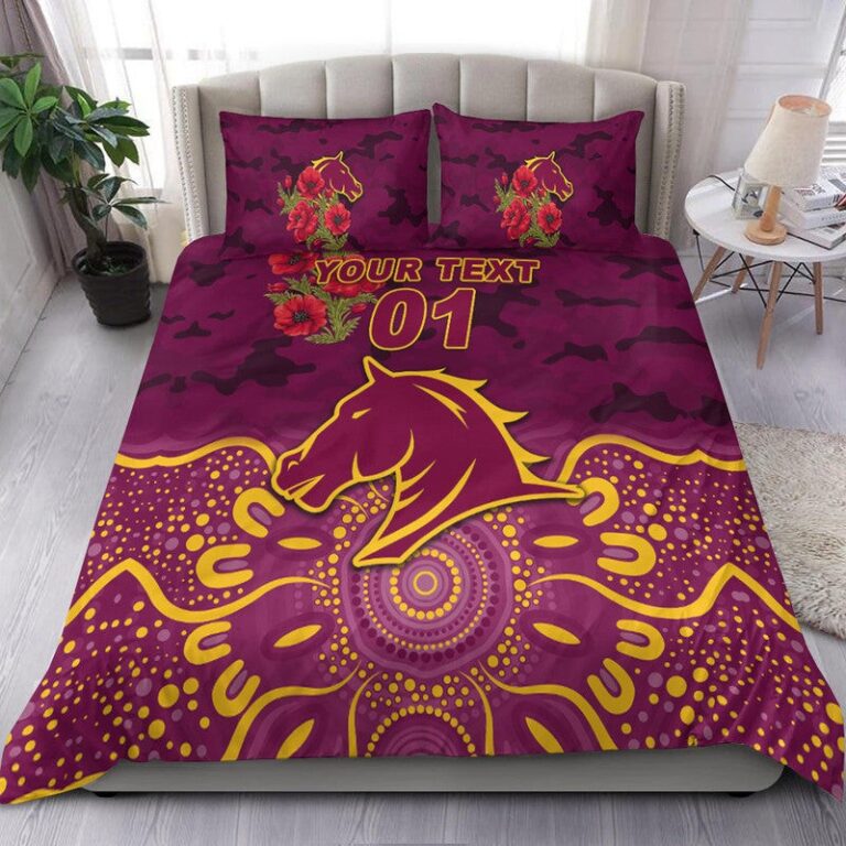 National Rugby League store - Loyal fans of Brisbane Broncos's Bedding Duvet Cover + 1/2 Pillow Cases:vintage National Rugby League suit,uniform,apparel,shirts,merch,hoodie,jackets,shorts,sweatshirt,outfits,clothes