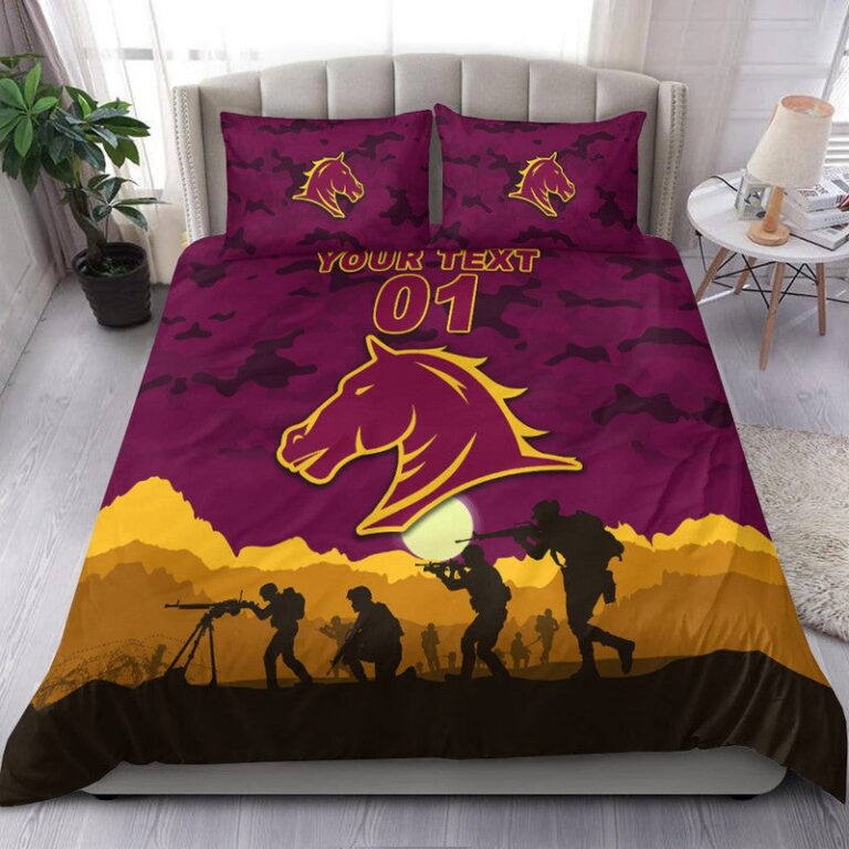 National Rugby League store - Loyal fans of Brisbane Broncos's Bedding Duvet Cover + 1/2 Pillow Cases:vintage National Rugby League suit,uniform,apparel,shirts,merch,hoodie,jackets,shorts,sweatshirt,outfits,clothes