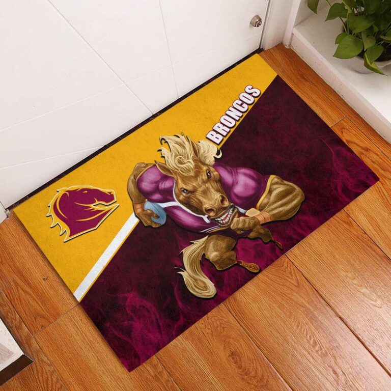 National Rugby League store - Loyal fans of Brisbane Broncos's Doormat:vintage National Rugby League suit,uniform,apparel,shirts,merch,hoodie,jackets,shorts,sweatshirt,outfits,clothes