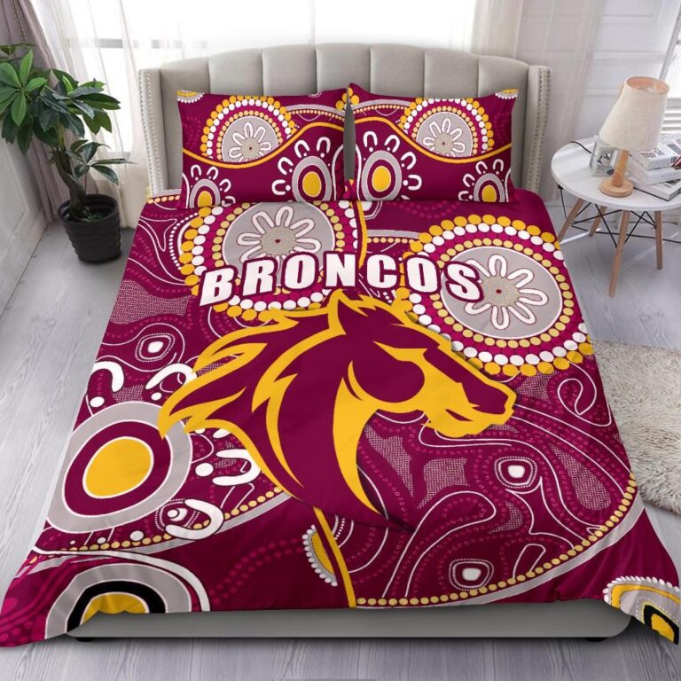 National Rugby League store - Loyal fans of Brisbane Broncos's Bedding Duvet Cover + 1/2 Pillow Cases:vintage National Rugby League suit,uniform,apparel,shirts,merch,hoodie,jackets,shorts,sweatshirt,outfits,clothes