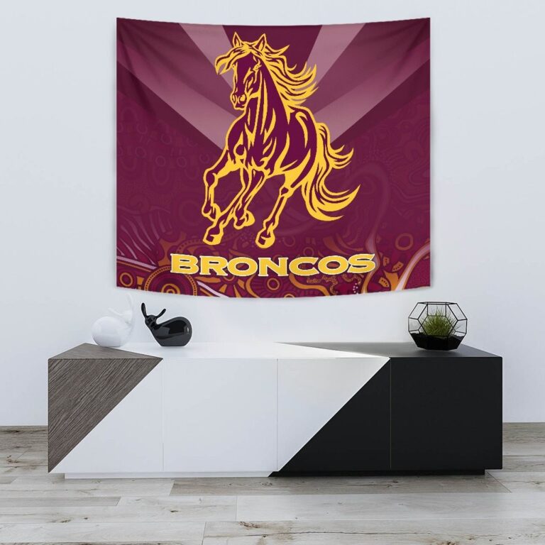 National Rugby League store - Loyal fans of Brisbane Broncos's Wall Tapestry:vintage National Rugby League suit,uniform,apparel,shirts,merch,hoodie,jackets,shorts,sweatshirt,outfits,clothes