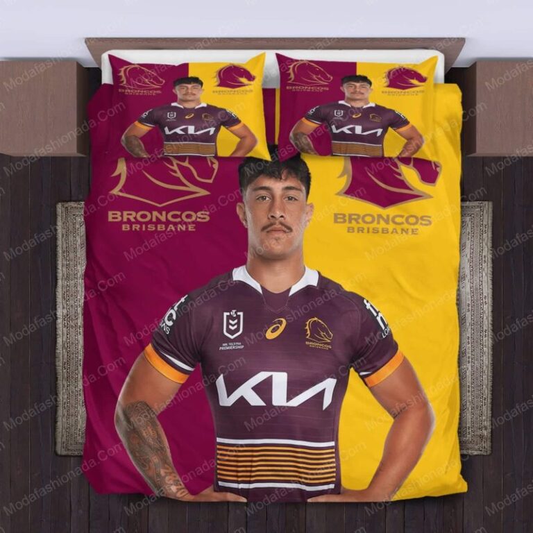 National Rugby League store - Loyal fans of Brisbane Broncos's Bedding Duvet Cover + 1/2 Pillow Cases:vintage National Rugby League suit,uniform,apparel,shirts,merch,hoodie,jackets,shorts,sweatshirt,outfits,clothes