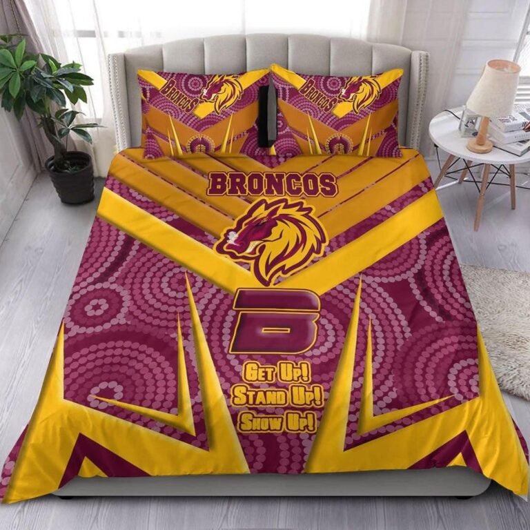 National Rugby League store - Loyal fans of Brisbane Broncos's Bedding Duvet Cover + 1/2 Pillow Cases:vintage National Rugby League suit,uniform,apparel,shirts,merch,hoodie,jackets,shorts,sweatshirt,outfits,clothes