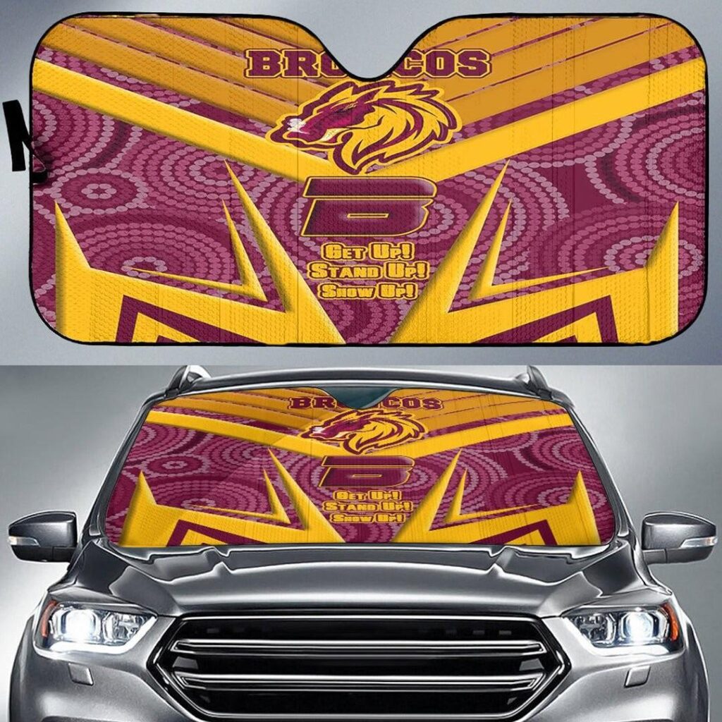 National Rugby League store - Loyal fans of Brisbane Broncos's Auto Sun Shades:vintage National Rugby League suit,uniform,apparel,shirts,merch,hoodie,jackets,shorts,sweatshirt,outfits,clothes